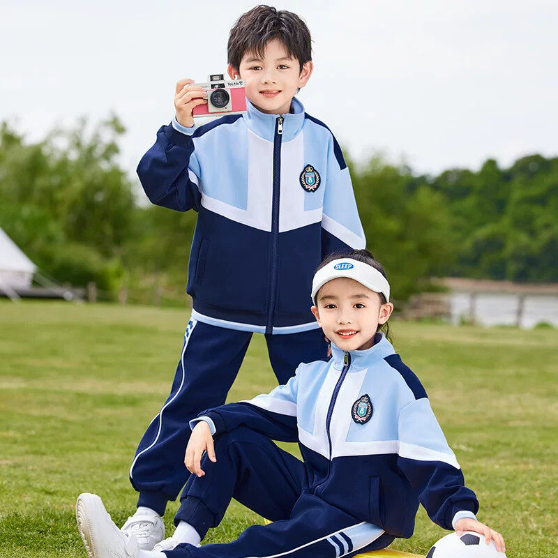 幼儿园园服秋冬装班服三四件套一年级棒球服套装运动会小学生校服