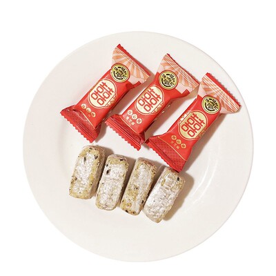 黑芝麻味酥心糖喜字散装