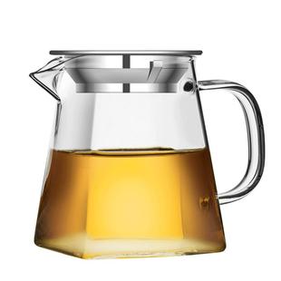 防烫加厚耐热玻璃茶具公道杯茶漏过滤网小青柑分茶器泡茶壶大容量