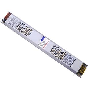 12v可调光变压器静音款超薄灯箱电源24v线性灯带led开关电源400w