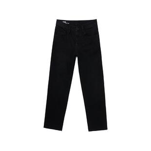 ABLE JEANS【烟管裤】女士秋冬中高腰牛仔裤窄版直筒九分裤子