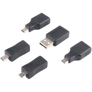 OTG转接头microusb转usb数据线安卓车载MP3平板u盘miniusb转换器