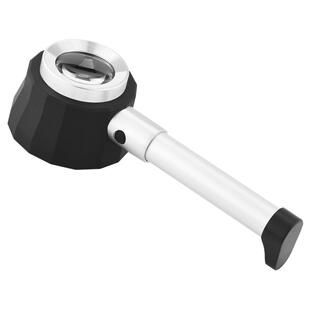 放大镜鉴定专用带刻度高清高倍45珠宝文玩目镜印刷网点古玩紫砂壶香烟验烟烟酒照布邮票手表银元100宝石1000