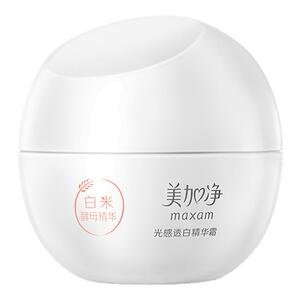 美加净白米美白面霜光感淡斑精华