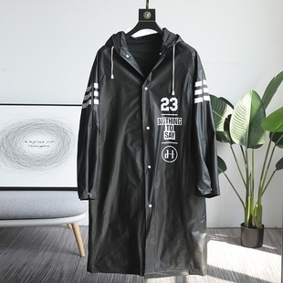 车里备一件 雨衣雨披 高颜值内里压胶防风雨户外活动休闲连帽长款
