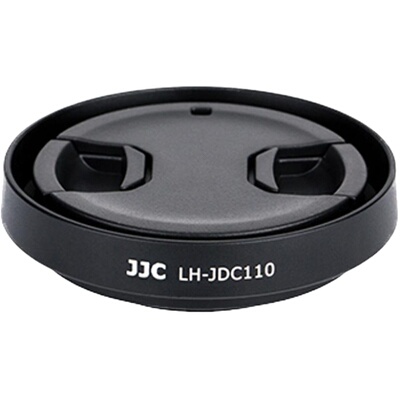 JJC适用佳能LH-DC110遮光罩g1x3 PowerShot G1 X Mark III镜头盖G1X 3代镜头保护罩G1XM3遮阳罩 相机配件
