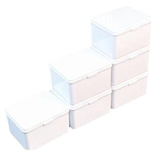 透明翻盖式小卡收纳盒咕卡ins风塑料防尘卡膜盒便携opp袋手帐盒