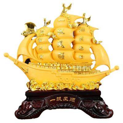 一帆风顺帆船摆件开业乔迁礼品