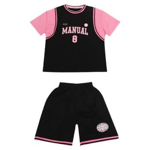 女童篮球服套装定制2025夏季短袖速干儿童运动服女生训练球衣印字