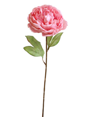 高仿真牡丹绢花布艺假花