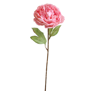 芙菡A级水晶牡丹绢花芍药假花客厅餐桌电视柜花瓶插花玫瑰花2026