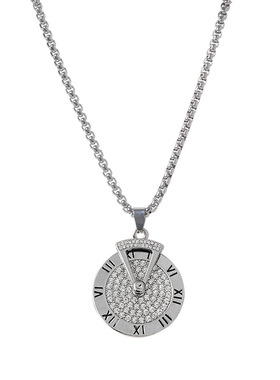 可转动罗马数字时来运转毛衣链