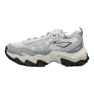 李宁山行老爹鞋男子2025秋季新款耐磨百搭反光经典休闲鞋AGCV375