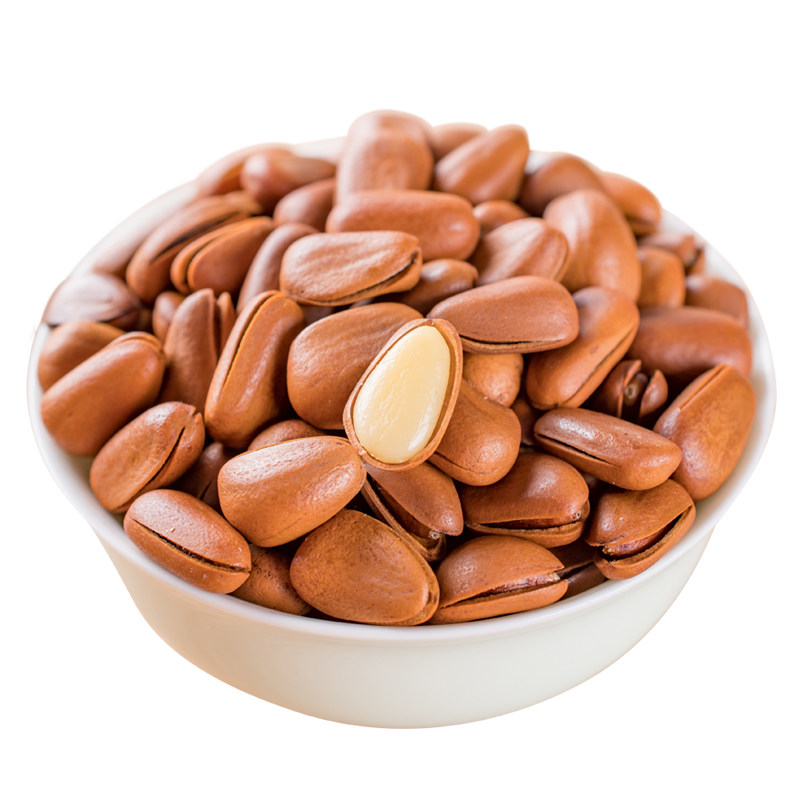 新货开口大颗粒东北松子原味