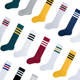 儿童长筒袜夏季薄款学生袜男童足球袜宝宝网眼袜女童学院风中筒袜