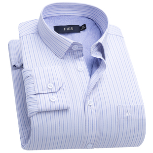 【羊毛内胆】杉杉保暖衬衫男冬季休闲商务加绒加厚中老年免烫衬衣