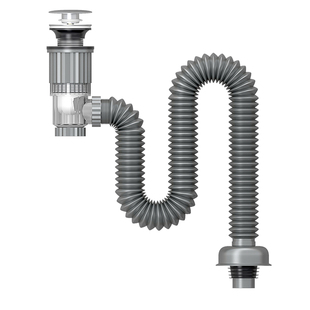 洗脸盆洗手盆下水管排水管浴室柜洗手池面盆台盆下水器配件全套装