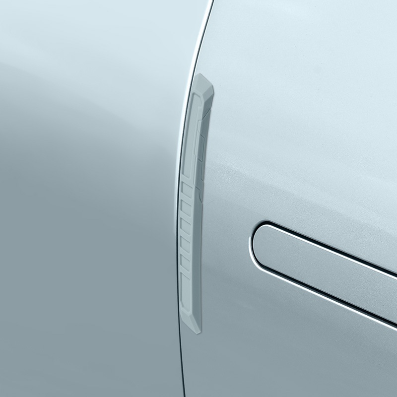 适用零跑C10C16C01硅胶机甲款蹭条外刮防防撞车门饰保护车门专用