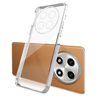 帝壳适用于OPPO A2Pro手机壳电镀a6pro简约A5x高级感A3A1i6plus新款透明精孔全包防摔软硅胶男士女轻奢保护套