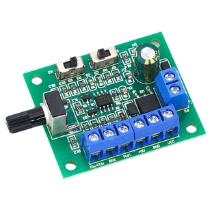 PWM无刷直流电机调速板 DC8-24V马达调速器10A正反转开关 带驱动