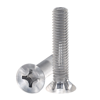 pc十字沉头亚克力透明平头螺丝