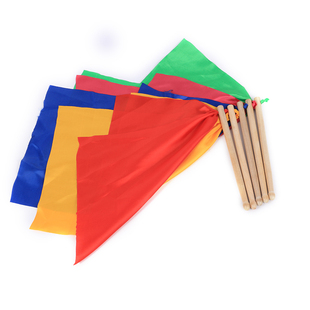 实木儿童成人腰鼓鼓棒 幼儿园器械操 广场舞红绸带 鼓棒鼓锤鼓槌