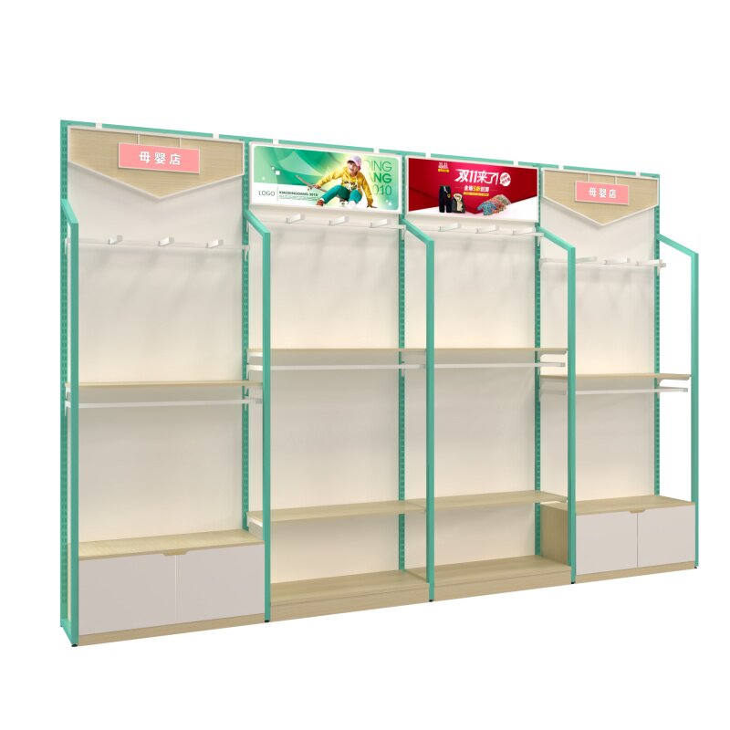母婴店新款双面奶粉货架千一