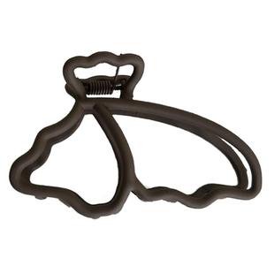 半扎塑料蝴蝶头发抓夹发夹子头饰发卡子女鲨鱼夹后脑勺发量少简约