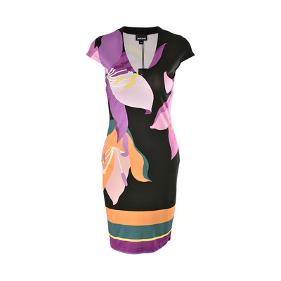 加斯特卡维里女士优雅拼花连衣裙