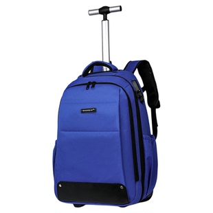 18寸拉杆包大容量旅行包轻便携式双肩行李包出差登机包拉杆书包