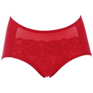 商场同款古今红色内衣本命年蕾丝内裤舒适三角中高腰内裤女