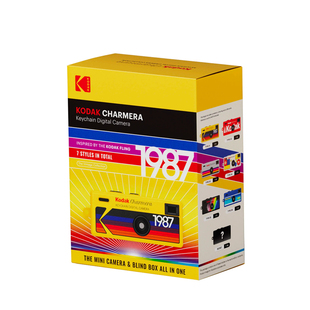 现货Kodak/柯达Charmera钥匙扣1987迷你数码相机盲盒相机ccd玩具