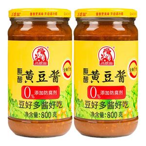 巧媳妇原酿黄豆酱鲜酿生抽美味香醋料酒原味炒菜炖菜家用800g*2A