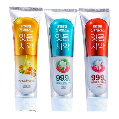 3支装韩国爱敬2080牙膏薄荷香