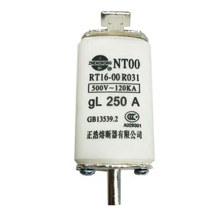 正浩熔断器RT16-00 NT00陶瓷32A40A50A63A100A125A160A保险丝R031