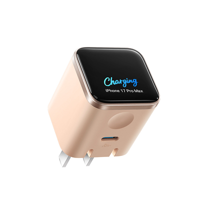 【iPhone17首选】Anker安克屏显安心充Smart45W充电器适用苹果17ProMax充电头15手机16氮化镓插头14