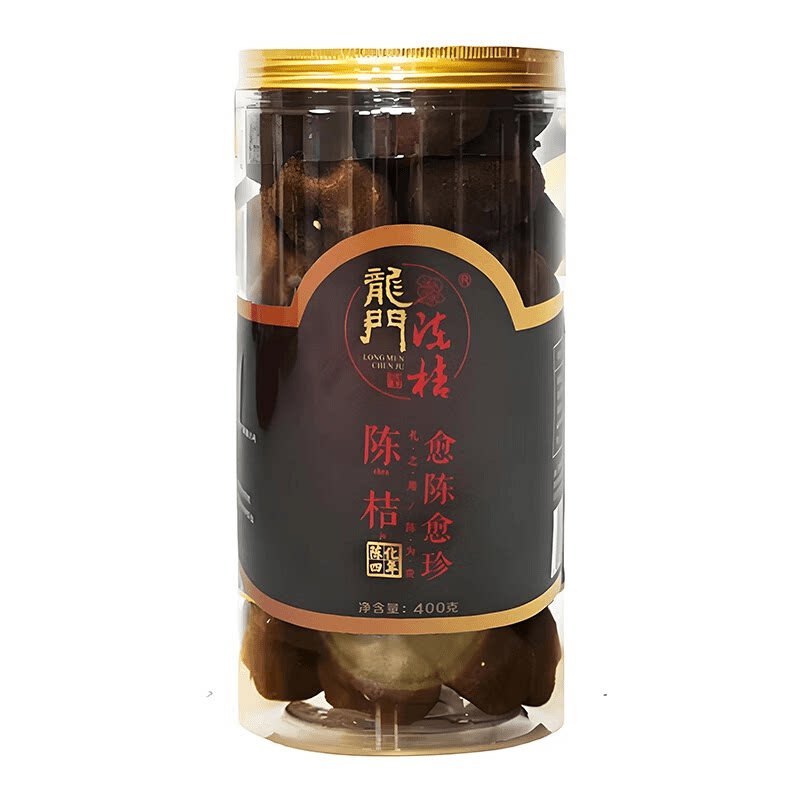 【四年陈化】广东龙门陈桔100g400g罐装陈桔茶陈皮茶陈皮果干泡茶