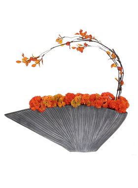 新中式复古扬帆起航花瓶花艺套装