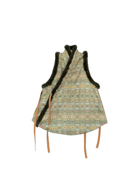 杉水集汉服冬季交领比甲