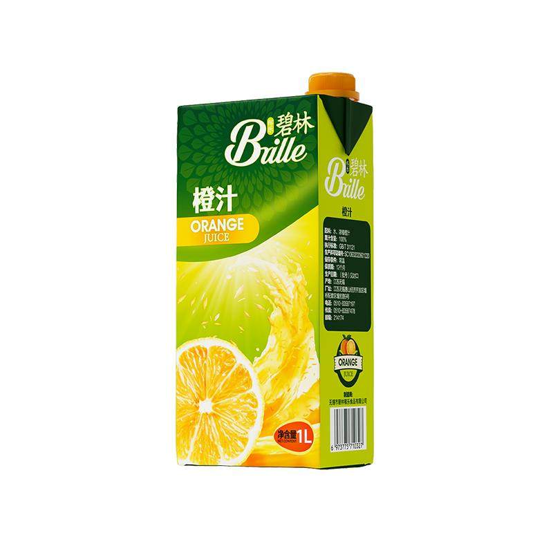 稼乐碧林健康低脂浓缩果汁1L*2