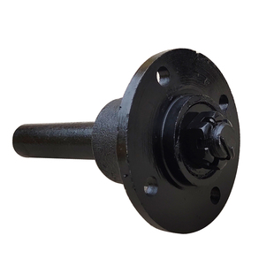 4孔5孔6孔马车轮胎手推车灰斗车拖车轴加厚轴头四五孔半轴葫芦头