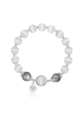 女猫眼石可爱原创手链手串diy