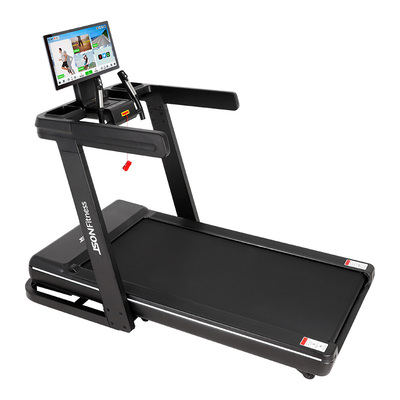 杰森轻商用跑步机23.6寸智能彩屏