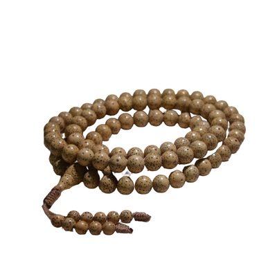 真星月菩提鸡油黄108手串