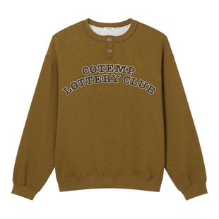 COTEMP LOTTERY CLUB HOODIE 25FW新款头彩俱乐部复古卫衣女