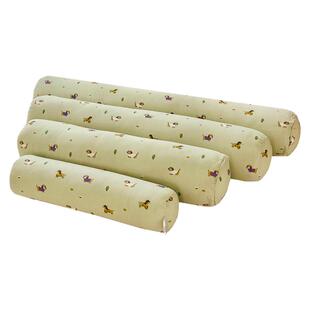 全棉双层纱小清新圆柱形长条抱枕套夏季侧睡纯棉夹腿大靠枕糖果枕