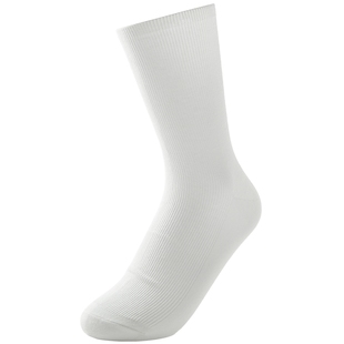 热风中筒袜2025年春季新款女士200针细抽条中帮袜透气高弹力袜子