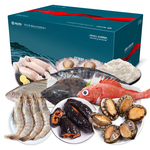 渔公码头JD2899型海鲜礼盒年货海鲜水产大礼包高端套餐福利送礼