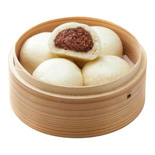 隆泰食品35g豆沙素馅小包子速冻半成品儿童包子家庭快餐营养早餐