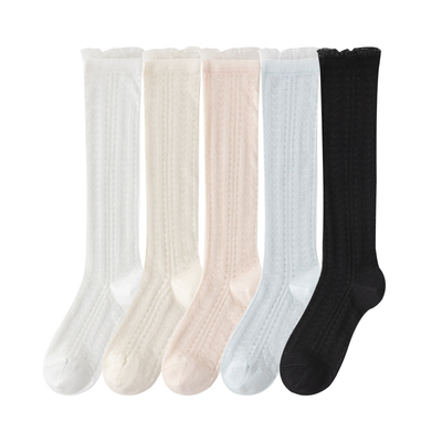 小腿袜女2026新款网眼夏季长筒袜